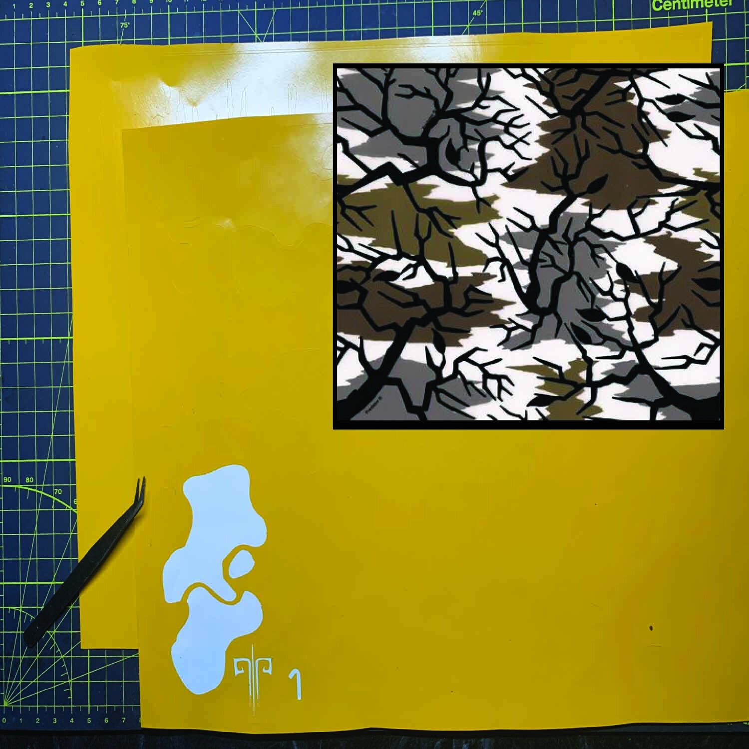 Predator Camouflage Stencil Packs