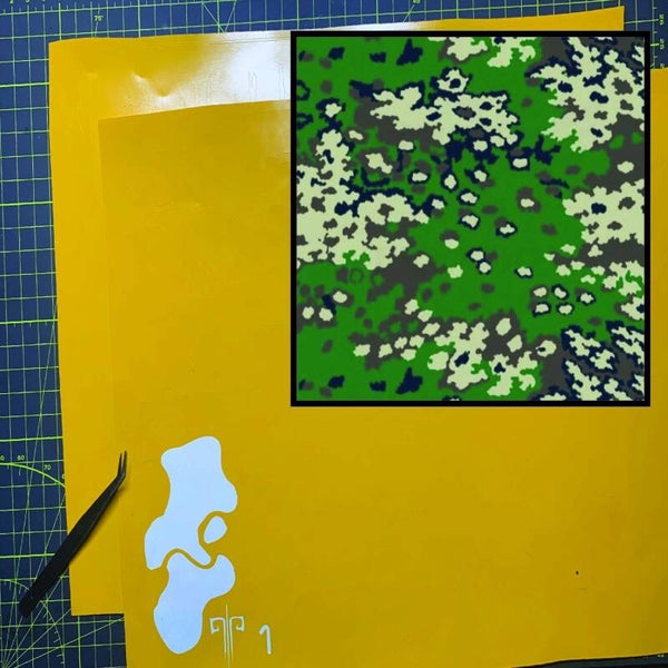 Russian Partizan Camouflage Stencil Packs