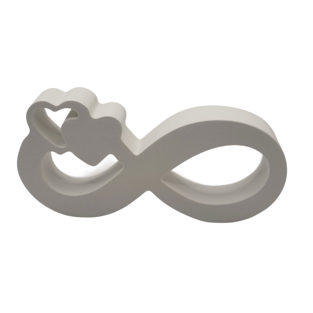 Infinity Unendlichkeit Herz Liebe Keramik Muttertag