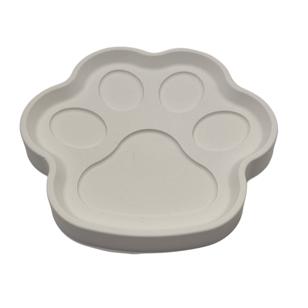 Tablett Pfote Keramik