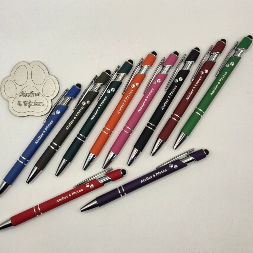 Trinkgeld Kugelschreiber Atelier 4 Pfoten