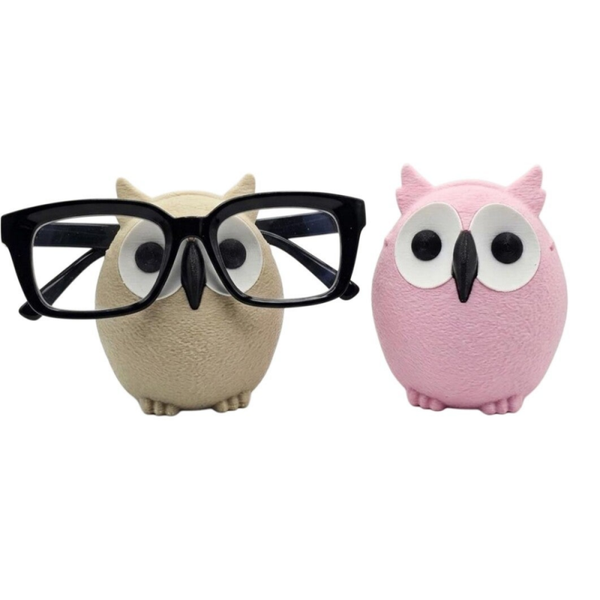 Brillenhalter Eule Fluffy in deiner Wunschfarbe Brillenparkplatz