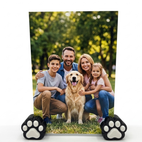 Foto / Karten Halter 2er Set Pfoten