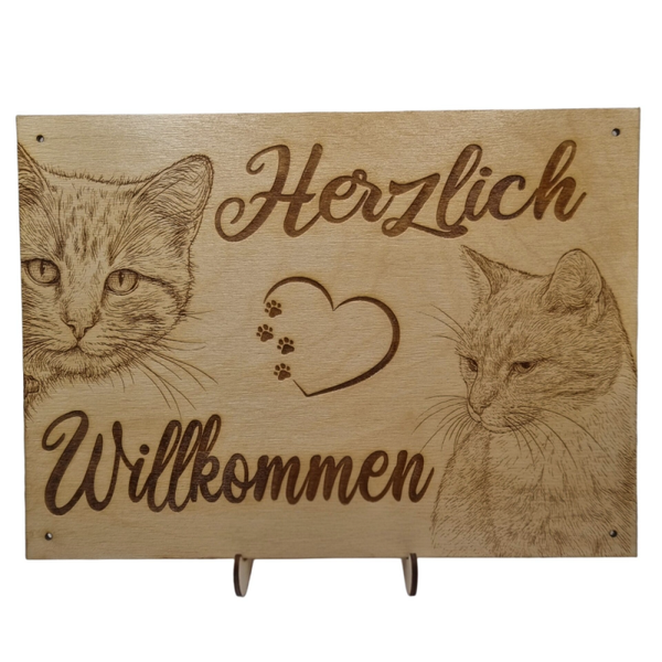 Dein Foto auf Birkenholz graviert – Handgefertigte Erinnerung & Geschenkidee