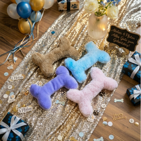 Quitschplüsch Knochen - Gratis ab 30 €