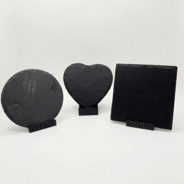 Aufsteller Ersatz für Schieferplatten ( klein 10cm ) – passend für rund, eckig & Herz