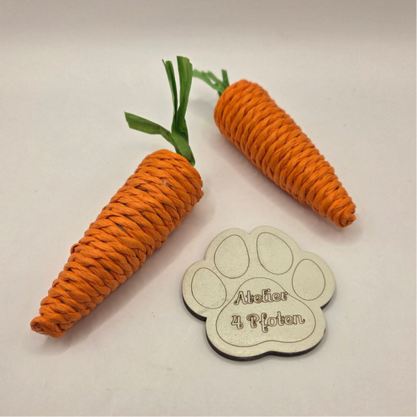 Katzenspielzeug Karotte Möhre