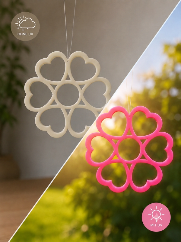 Farbwechsel UV Blume – Farbwechsel in der Sonne Pink🌺
