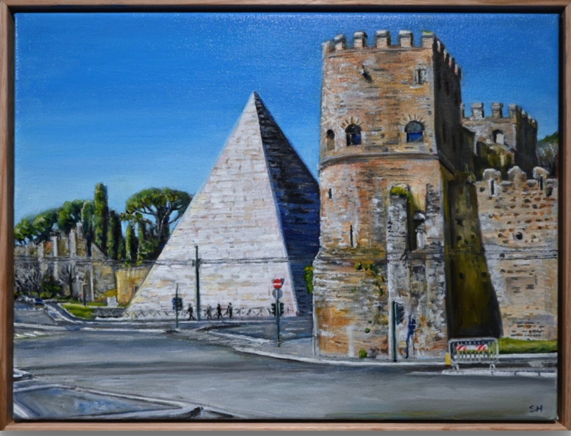 THE PYRAMID OF CESTIUS