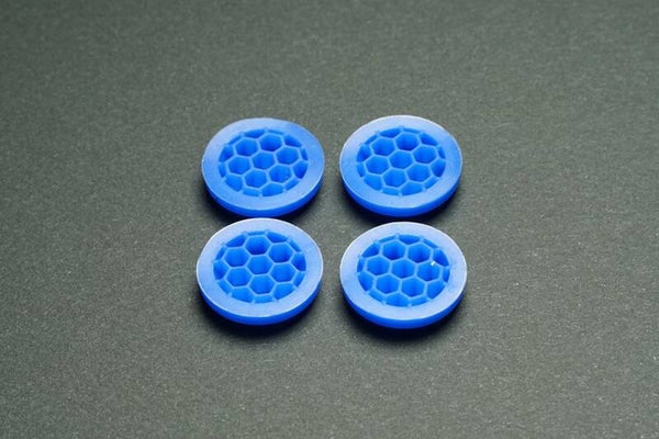 WRC SBX.1 OPTIONAL SHOCK RUBBER MEMBRANE CELL BLUE (MEDIUM)100112M
