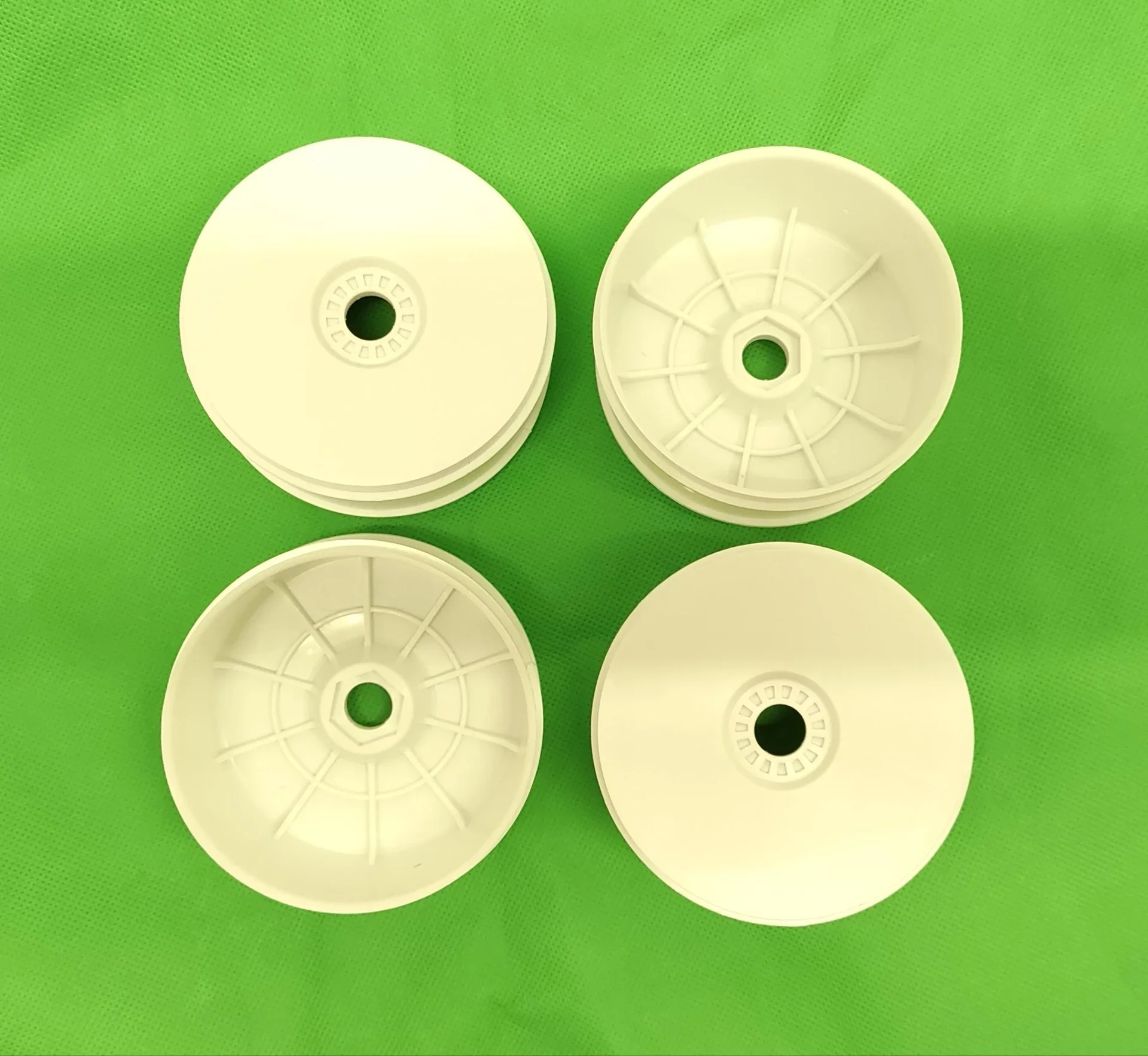 JC RACING V2 1/8 BUGGY DISHED WHEELS