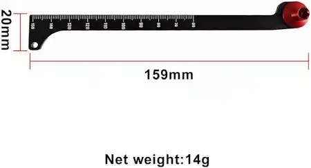 SHOCK LENGTH REBOUND STOP GAUGE