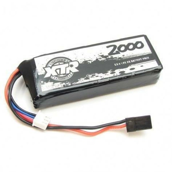XTR Receiver Battery FLAT LIFE  6.6v 2000 Mah