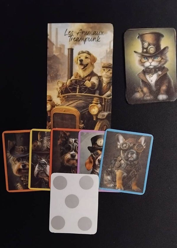 Défi plateau Les Animaux streampunk