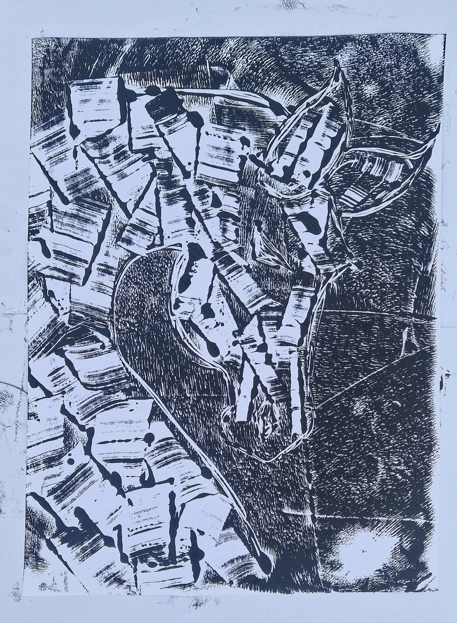 Plakat w oprawie - "Black sheep"