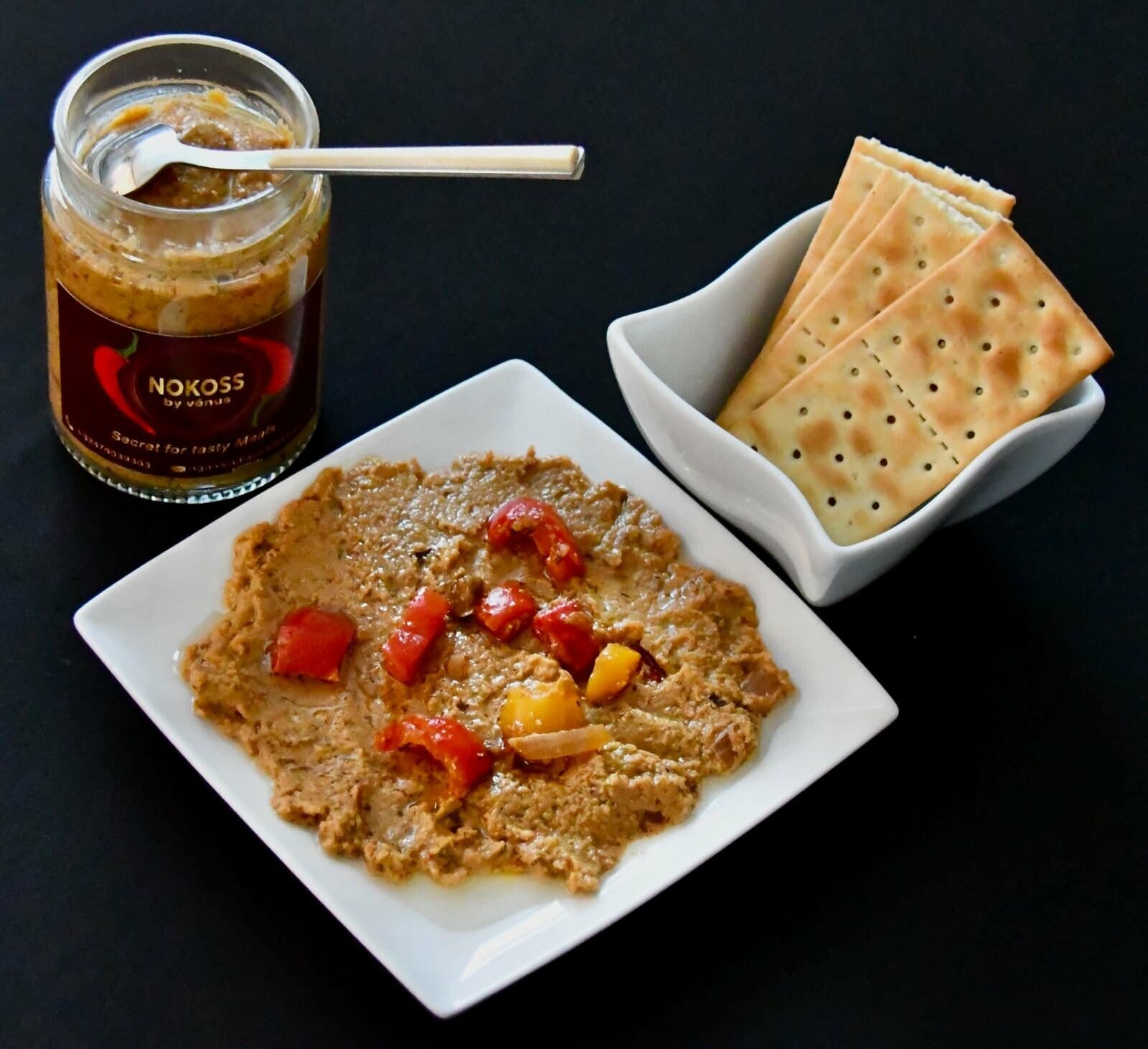 Caviar aubergine/paprika