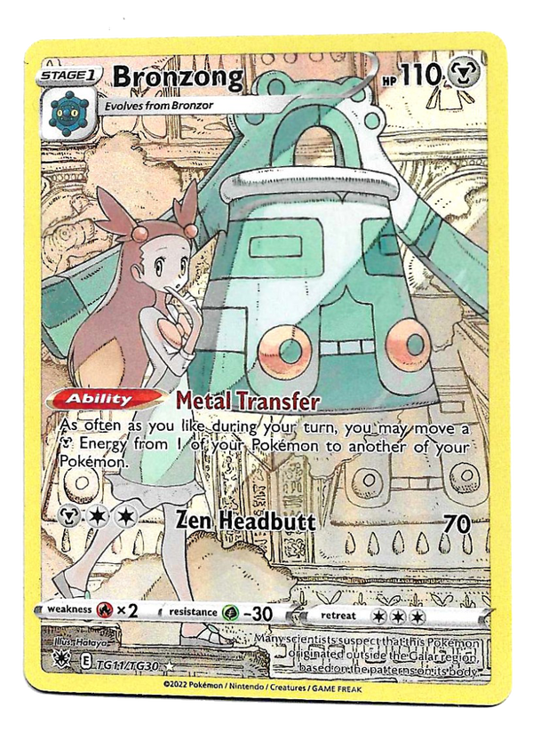 Bronzong TG11/TG30 Holo Rare