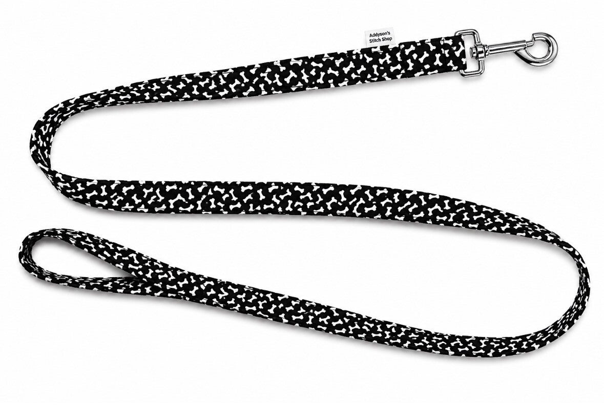 Bone print leash