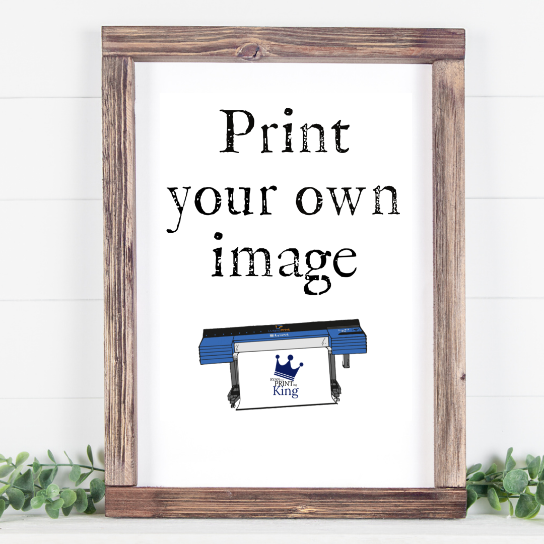 Custom print (message before ordering)