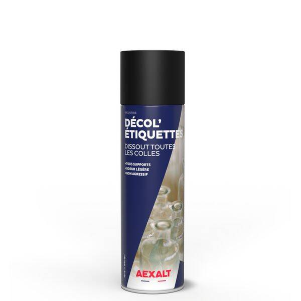 Décollant Étiquettes & Traces de Colle AEXALT – Aérosol 650 ml