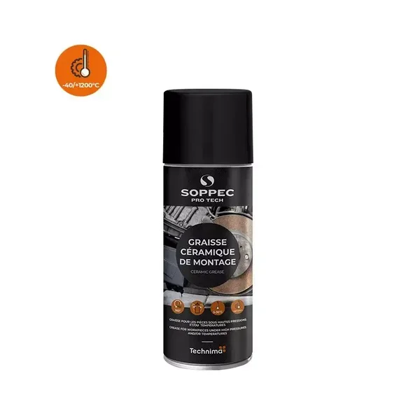 Graisse Céramique Haute Température SOPPEC – 400 ml
