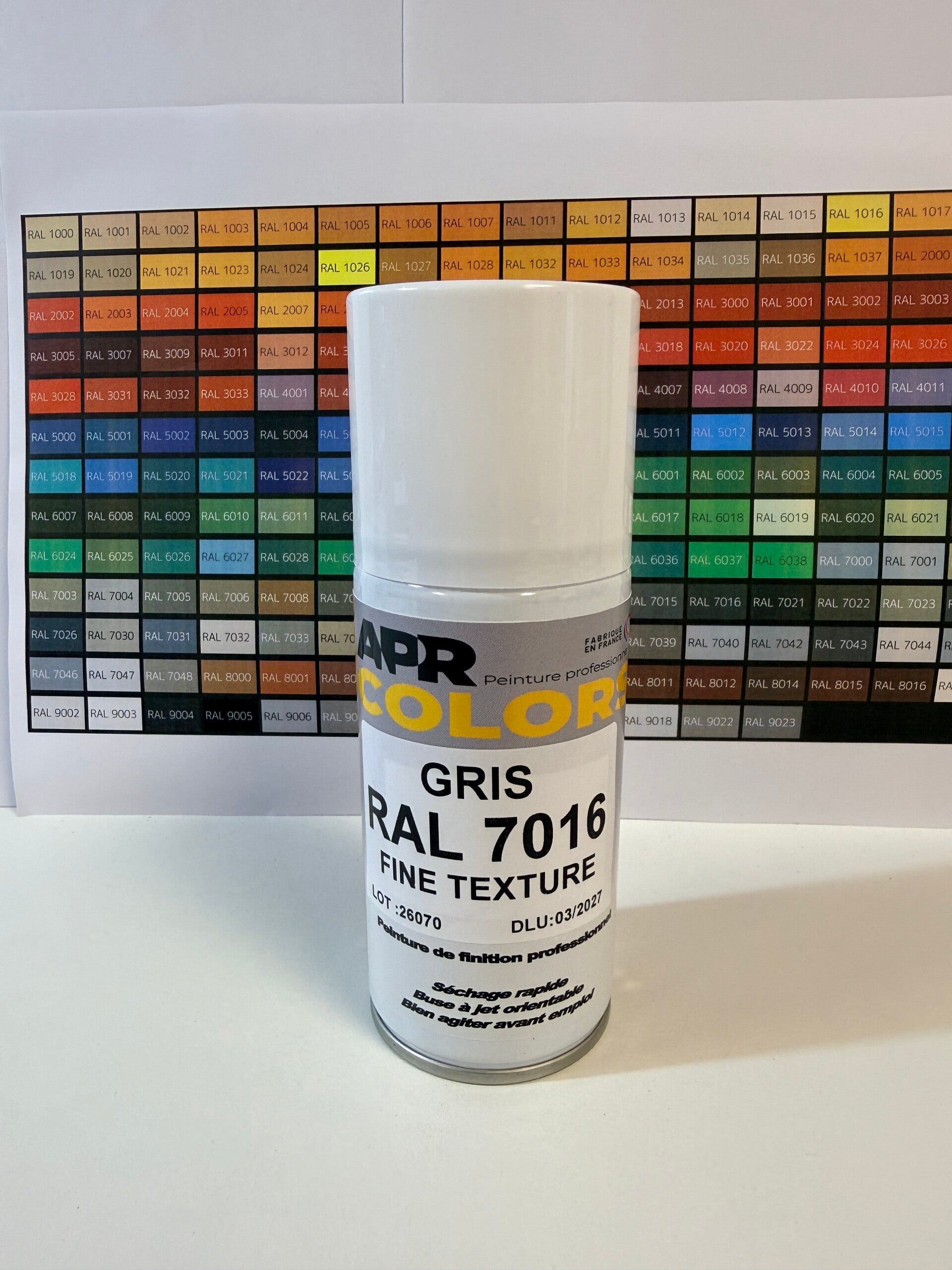 AÉROSOL RAL 150 ML Petit format – Lot de 2
