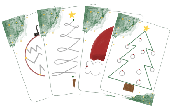 Digitale Vorlagen Advent Grapho