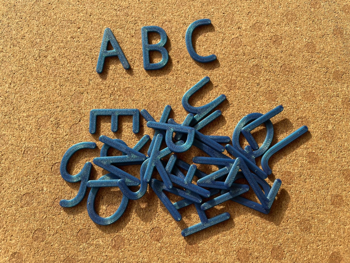 Buchstaben A-Z | Werkstattplanet