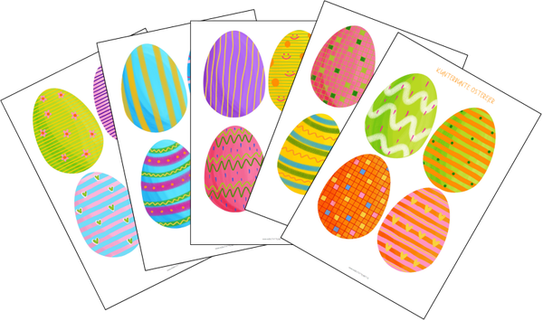 Digitaler Download 20 Ostereier