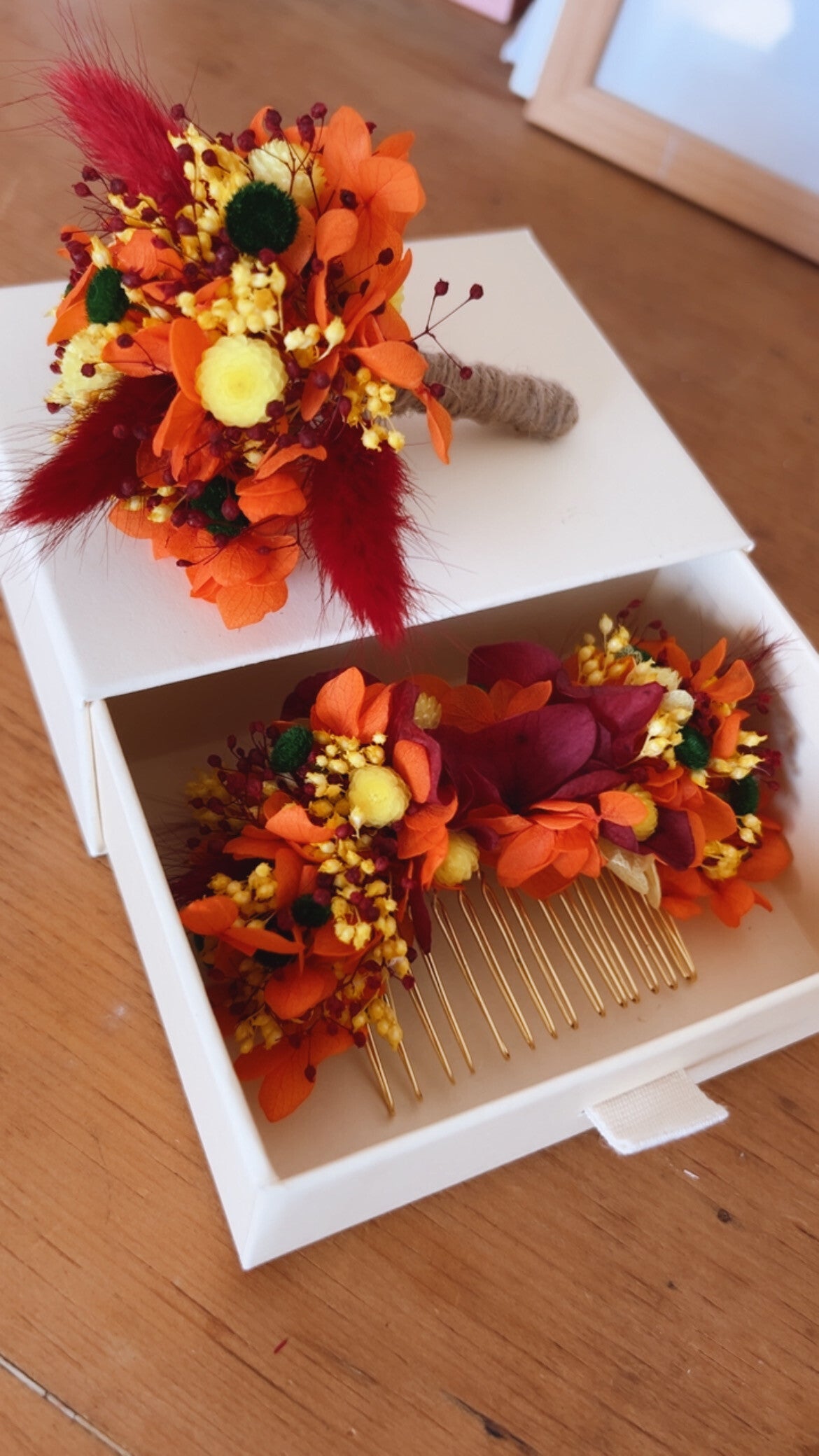 Boutonniere homme mariage