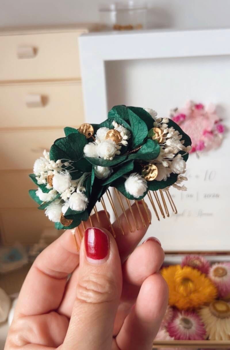 Peigne mariée sur mesure