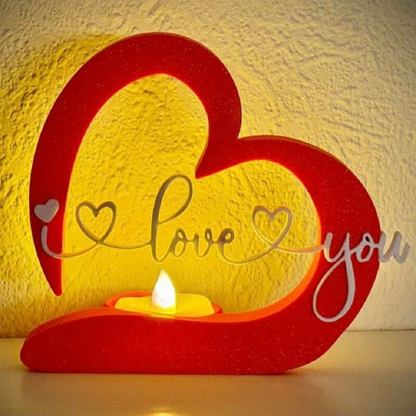 i love you kandelaar