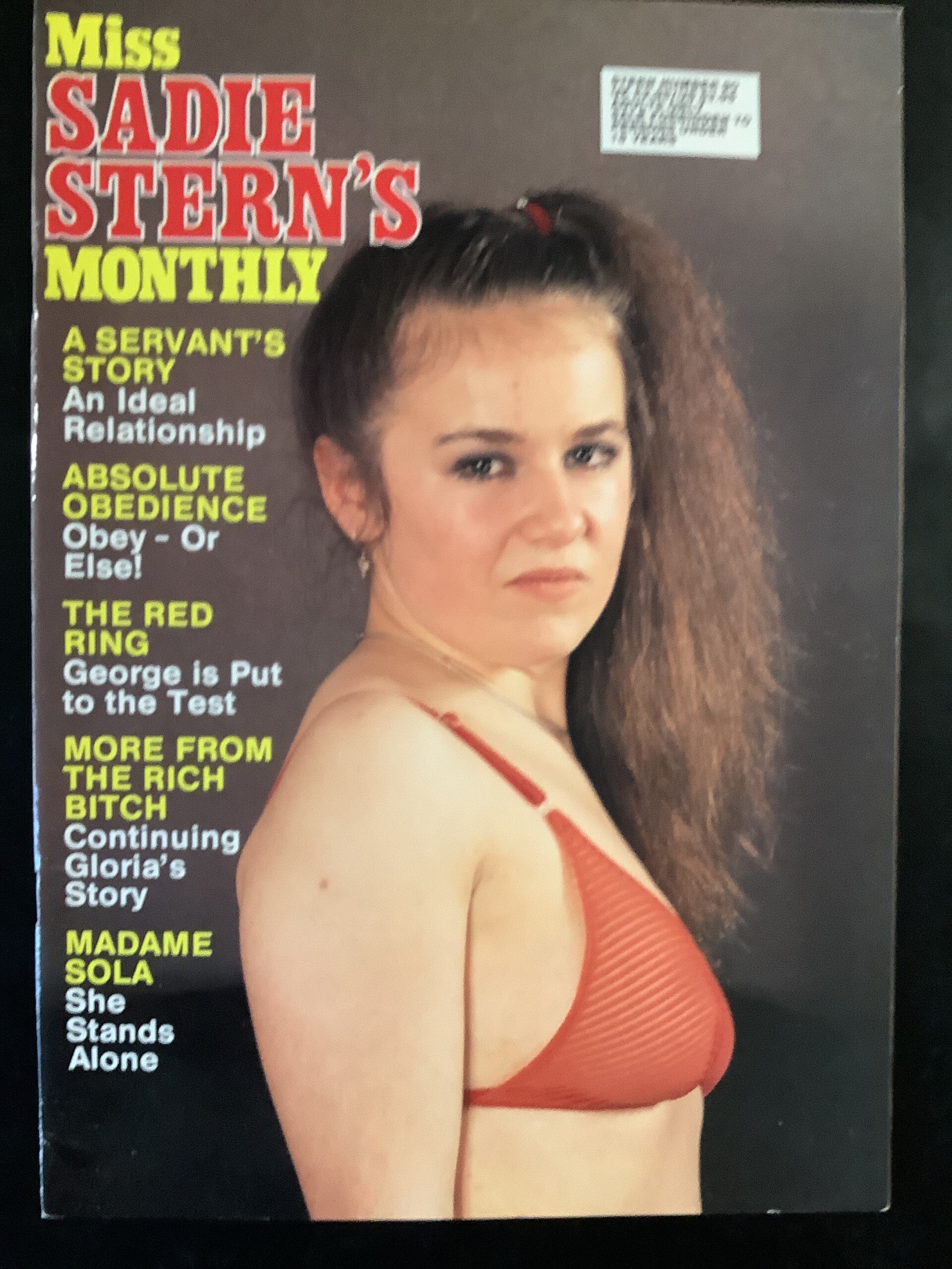 Miss Sadie Stern's no 90