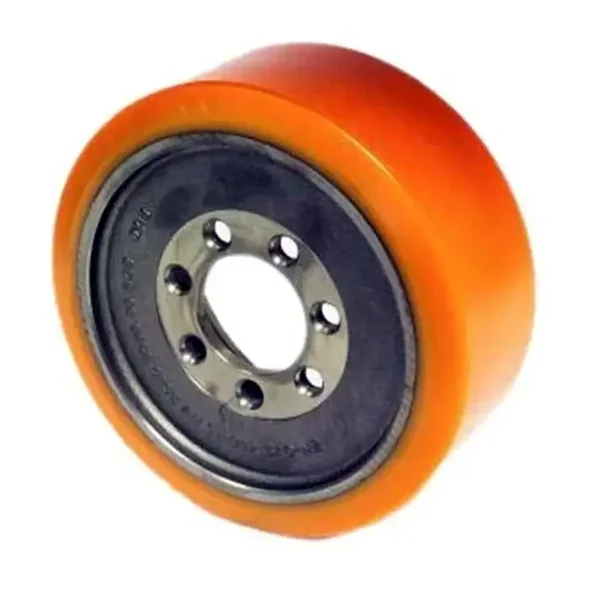 Roue motrice 360 × 130 mm pour chariot à mât rétractable Fenwick  – Compatible plusieurs marques et modèles