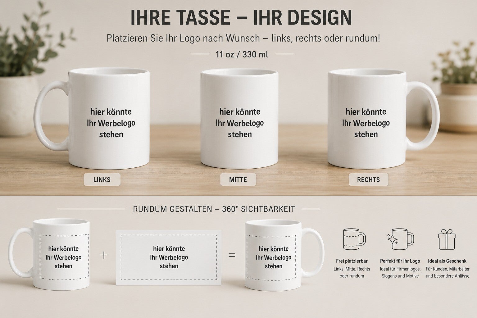 Tasse mit Motiv