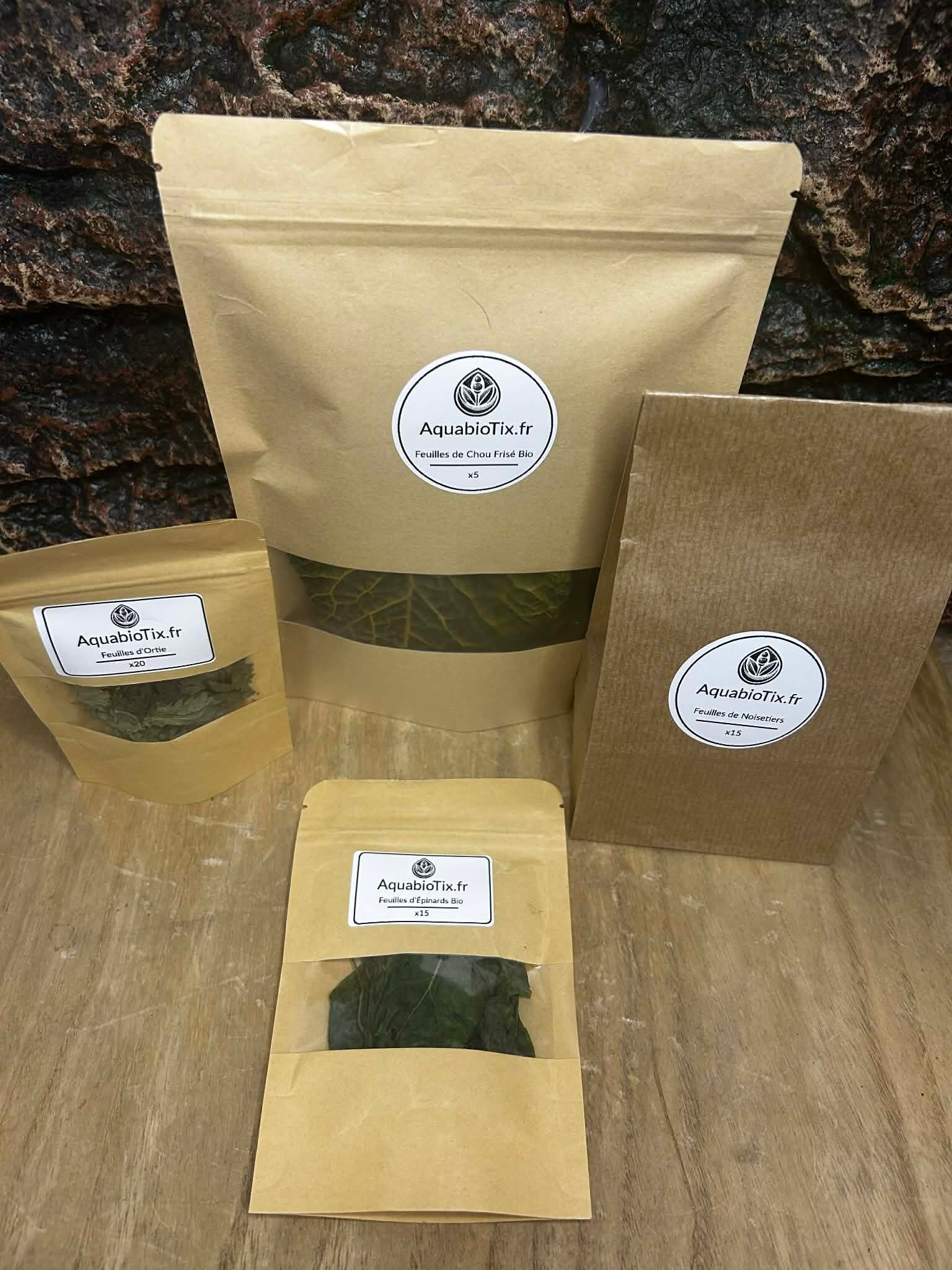 Pack Invertébrés | Le Quatuor Nutritionnel (100% Bio)