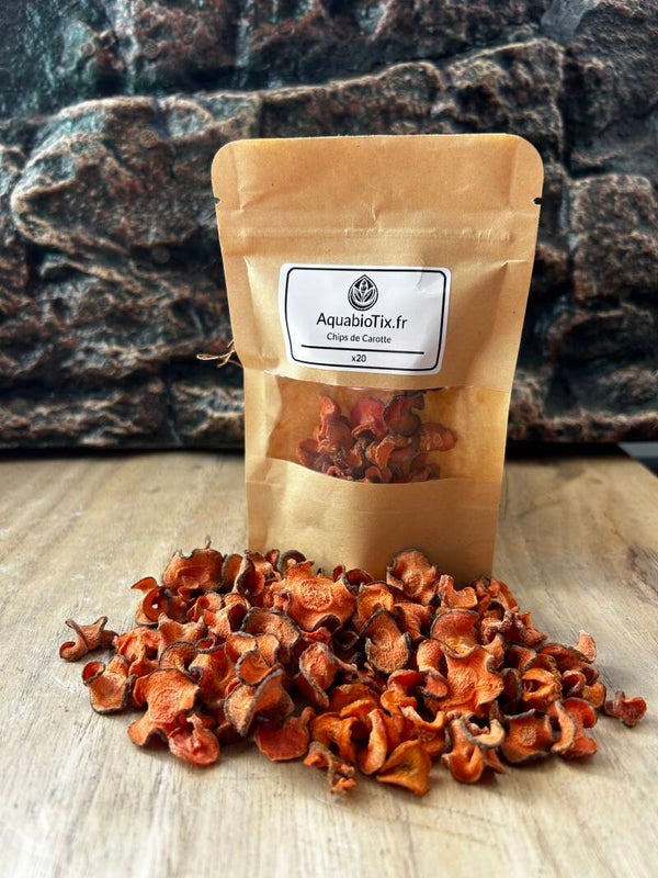 Chips de Carottes Bio - Éclat des Couleurs & Vitalité