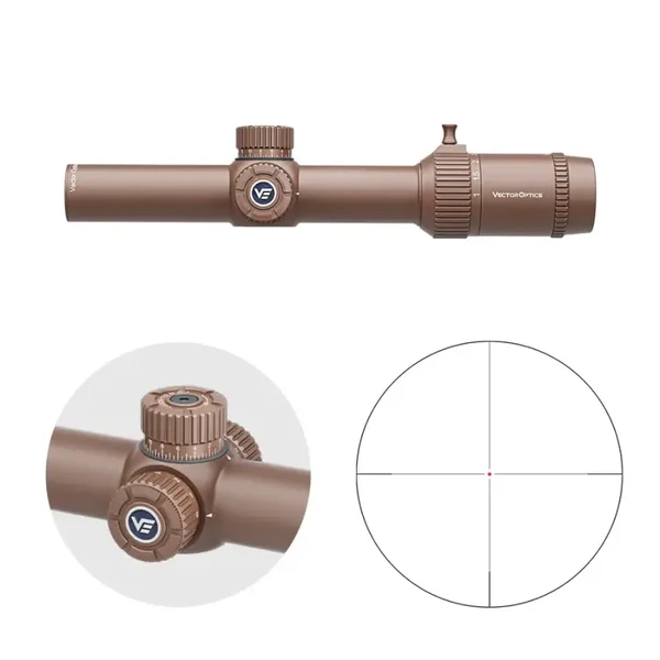 Vector Optics SCOC-39 Forester 1-8x24 SFP FDE