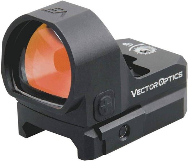 VECTOR OPTICS Red Dot Visier Frenzy XL 1x22x26 3 Moa Leuchtpunktvisier Rotpunktvisier Reflexvisier für Jagd Pistole Armbrust
