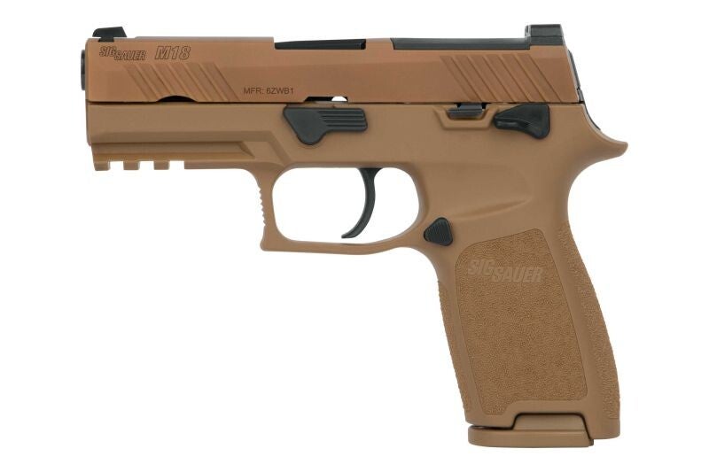 SIG SAUER P320-M18 Coyote Tan 9mm Luger