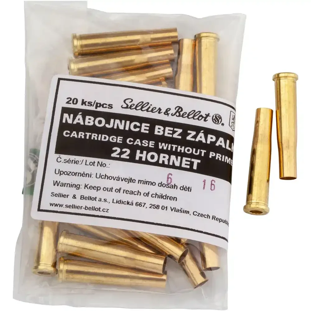 Sellier & Bellot Hülsen .22 Hornet