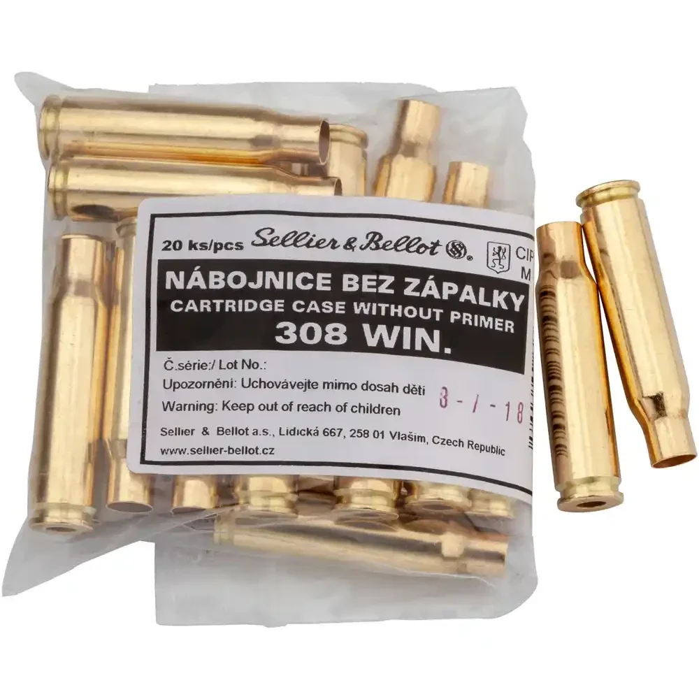 Sellier & Bellot Hülsen .308 Winchester