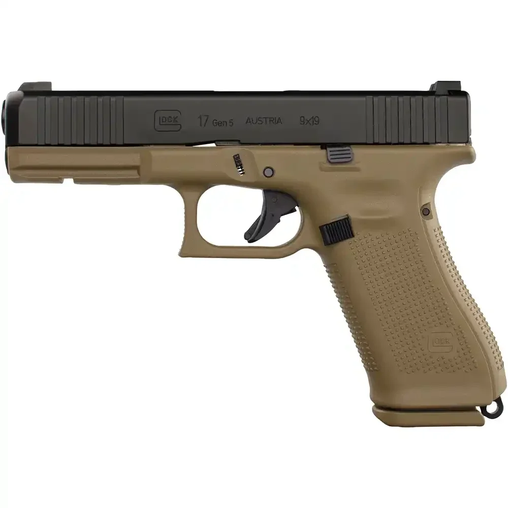 Glock Pistole 17 Gen5 FR Coyote