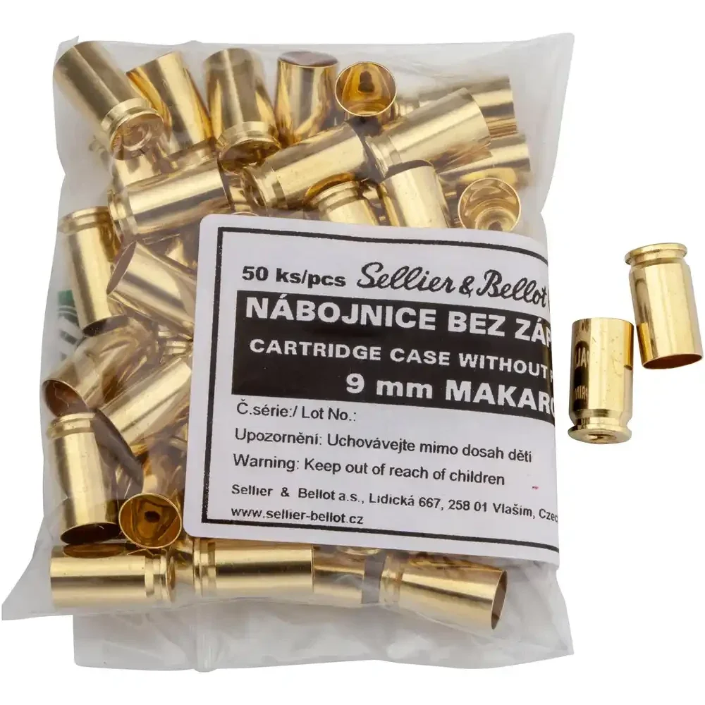 Sellier & Bellot Hülsen 9 mm Makarov