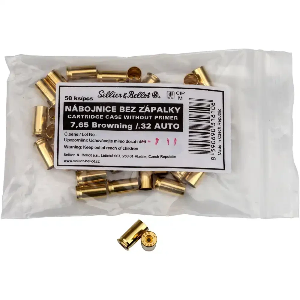 Sellier & Bellot Hülsen 7,65 mm Auto