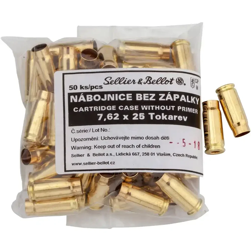 Sellier & Bellot Hülsen 7,62 Tokarev