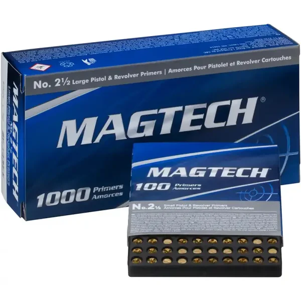 💥5.000 Stück - Magtech Zündhütchen Large Pistol 2½💥