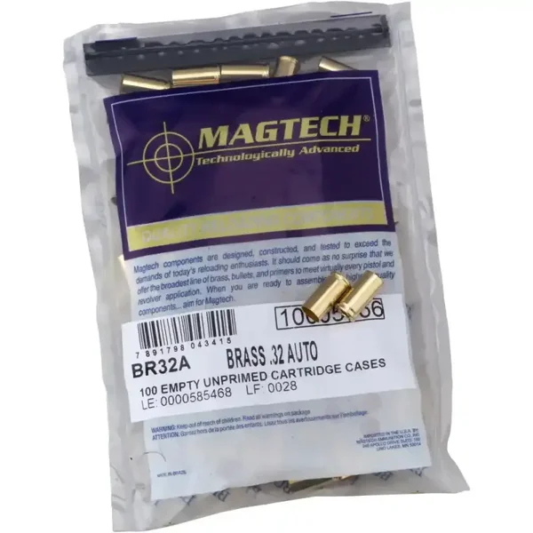 Magtech Hülsen 7,65mm Browning (.32 Auto)