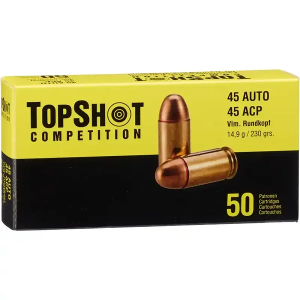 TOPSHOT Competition .45 ACP Vollmantel 14,9g/230grs.