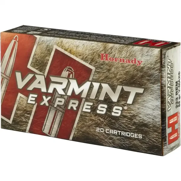 200 Schuss Hornady .223 Remington V-Max 3,6g/55grs.